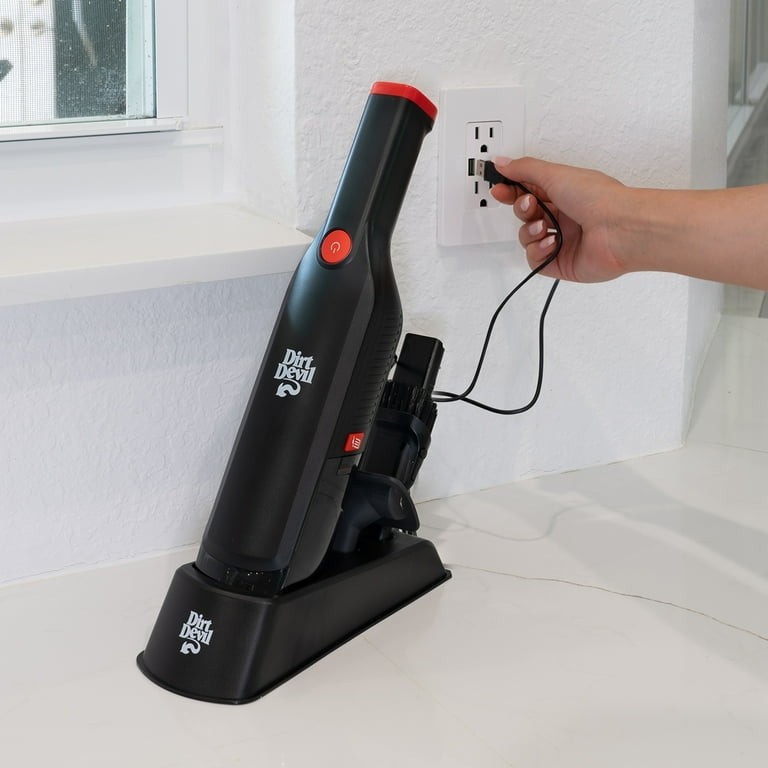 Dirt Devil Cordless Rechargeable Handheld Slim Vacuum EV1106HH w/Storage Dock 🆕