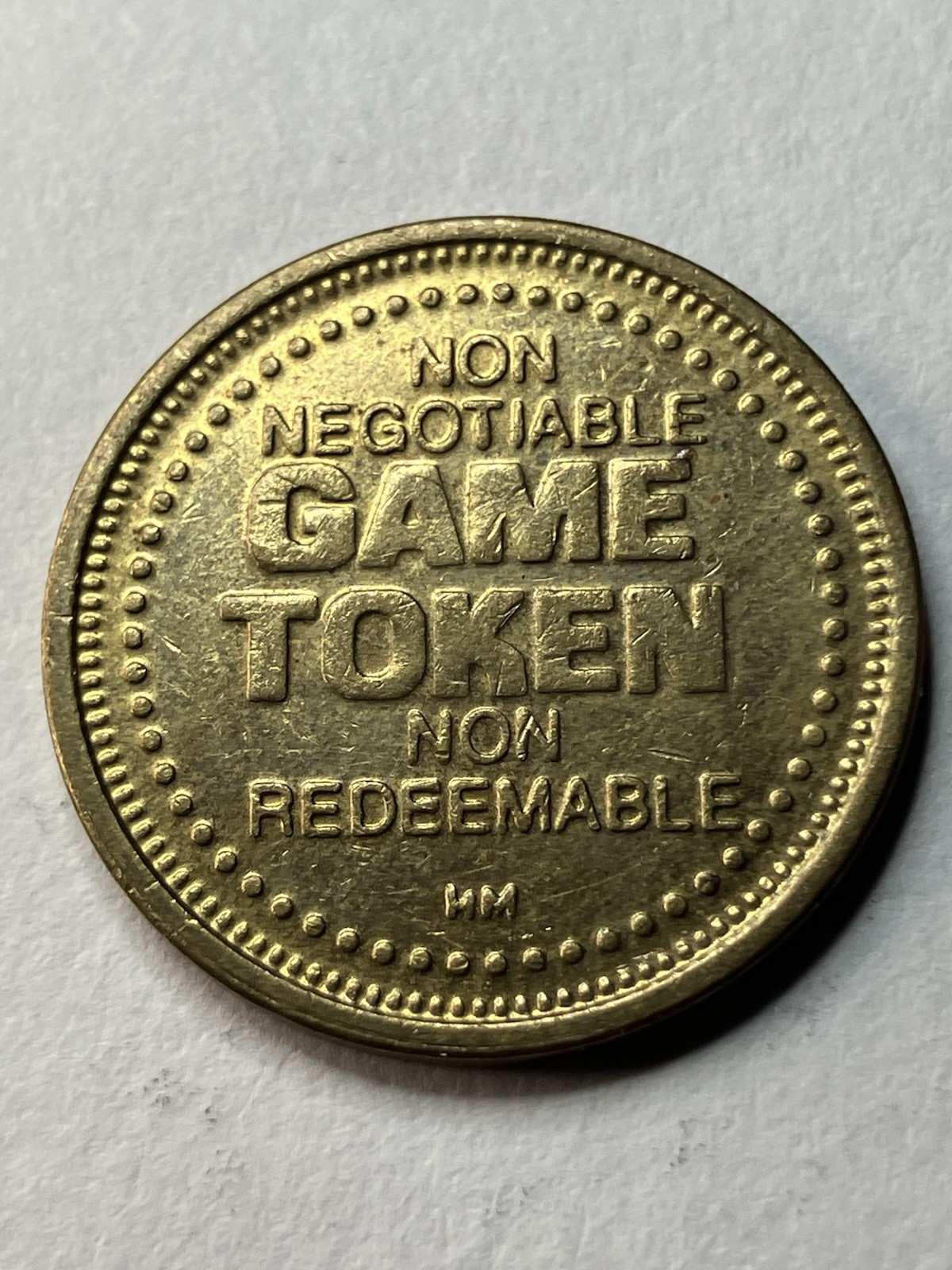 Vintage Funworks Arcade Token Alligator #ud1