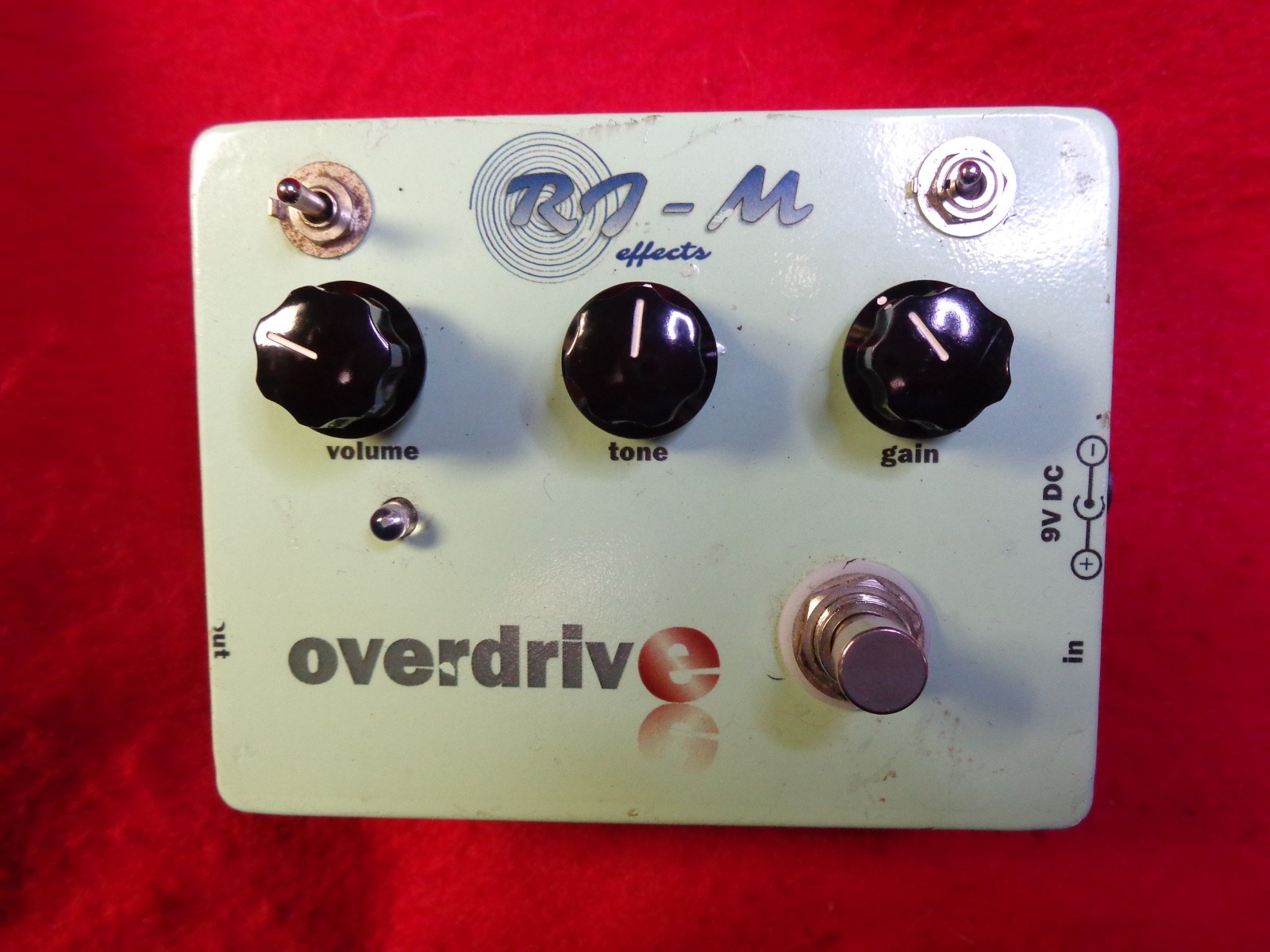 used RJ-M Overdrive E prototype #3 effect pedal