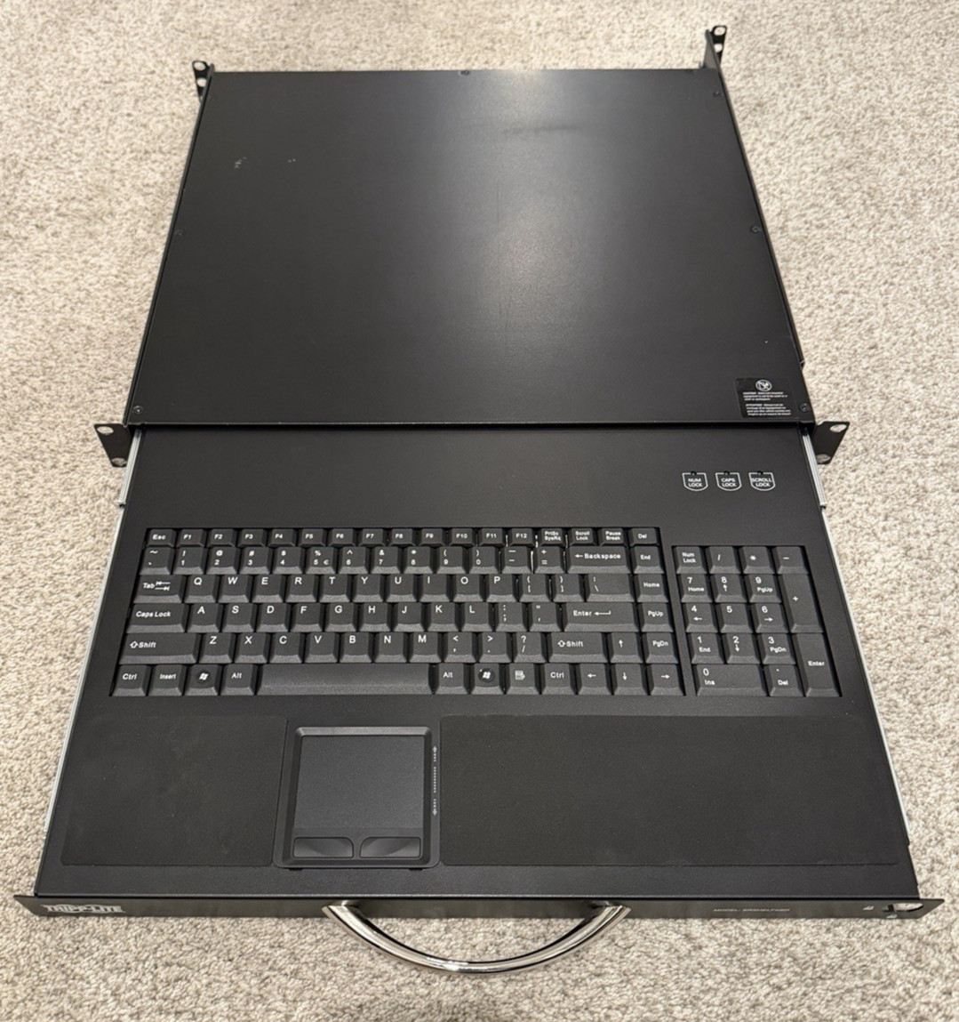 FAST SHIPPING - Tripp Lite SRSHELFKBD 1U Rackmount Keyboard TrippLite