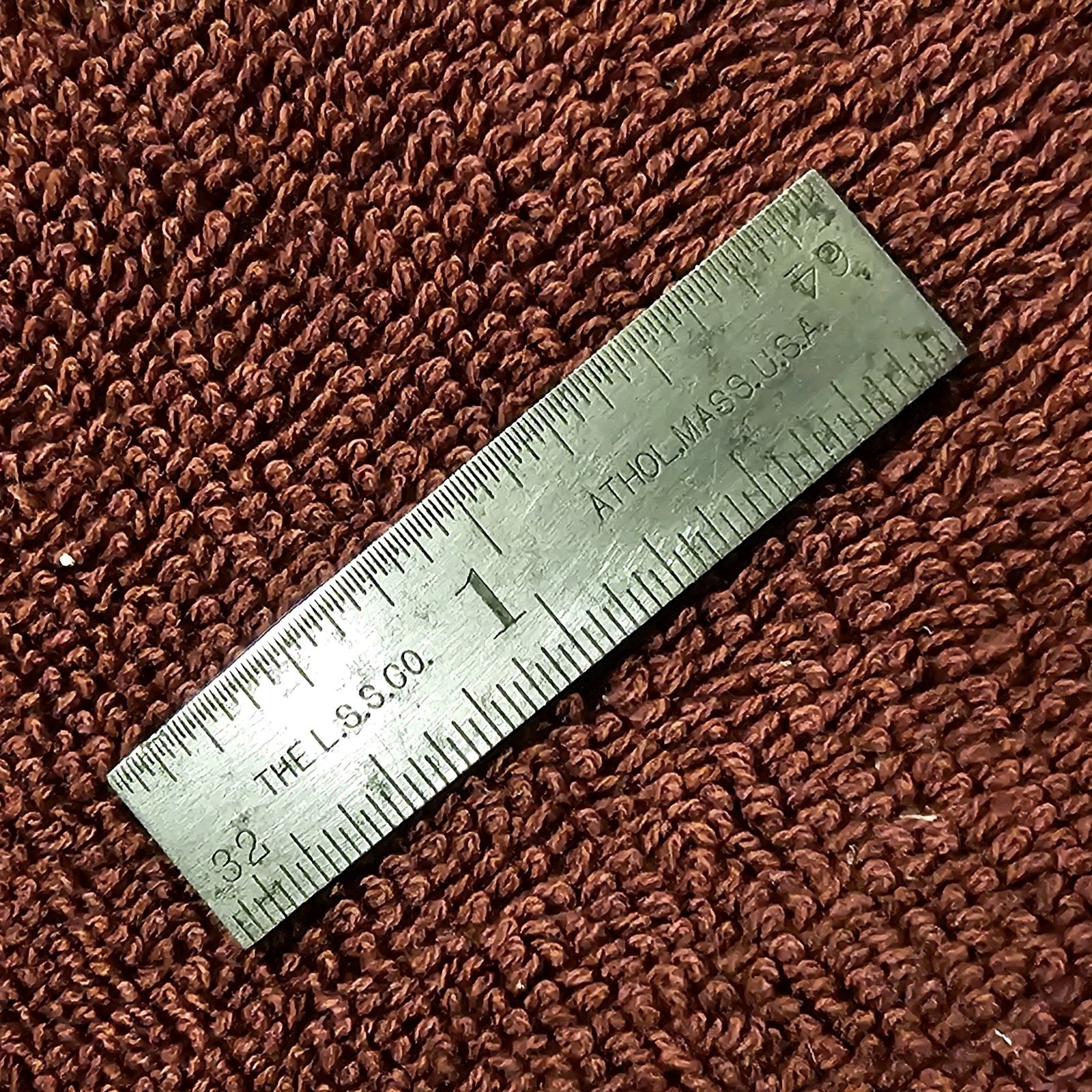 Vintage L.S Starrett No.300 Tempered 2" Rule
