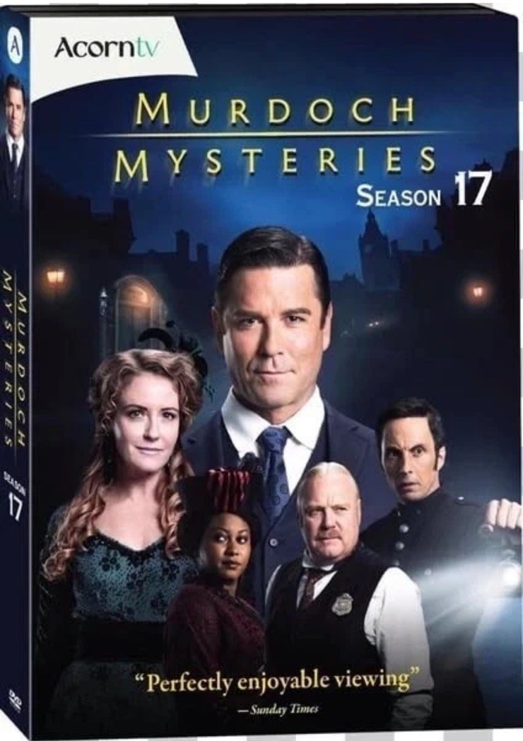 Murdoch Mysteries :The Complete Series 17 (DVD, 2024, 6-Disc Set) Season 17..