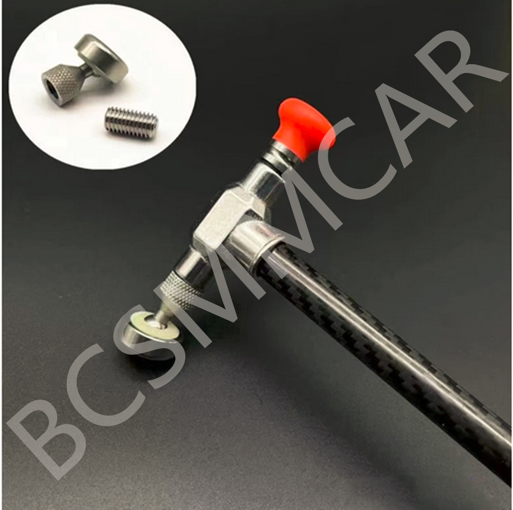 Car Dent Repair Lever Hook Pry Bar Effective Fix Titanium Alloy Auto Body Tool