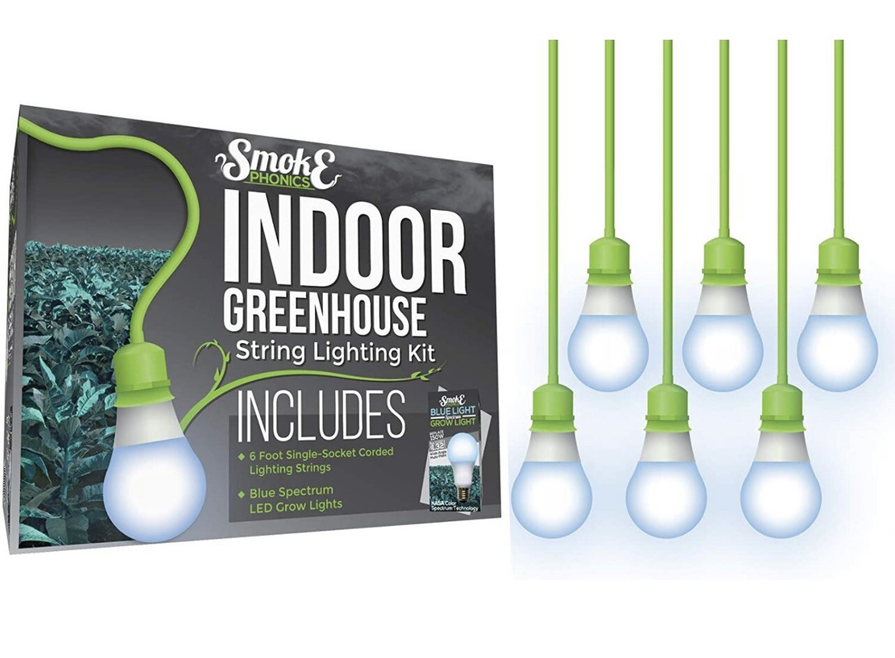 Miracle LED Corded 6 Pack Grow Light Kit With 6 Bulbs Full Spectrum