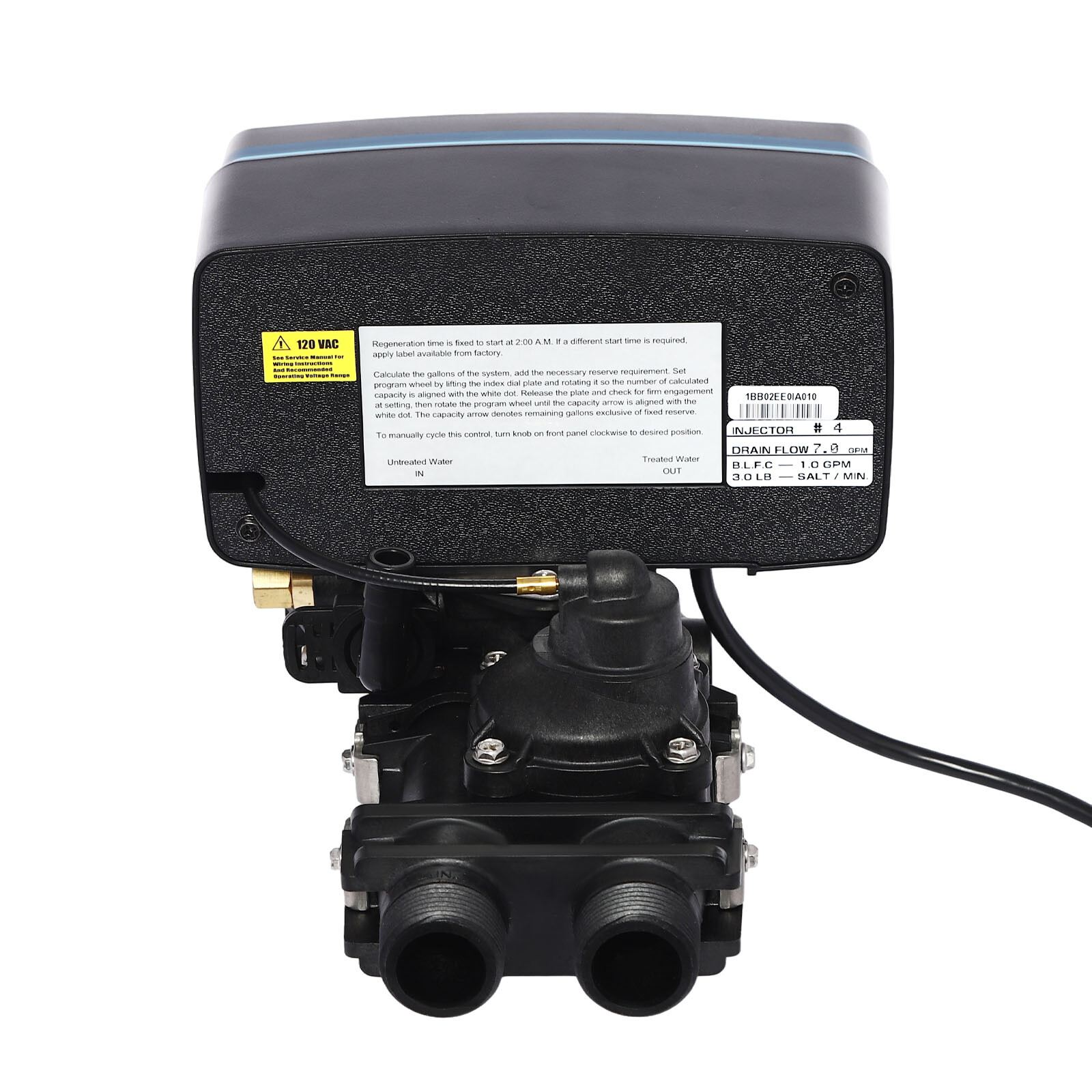 For Water Filter Softener Resin Automatic Fleck 5600SM Flow Control Timer Valve