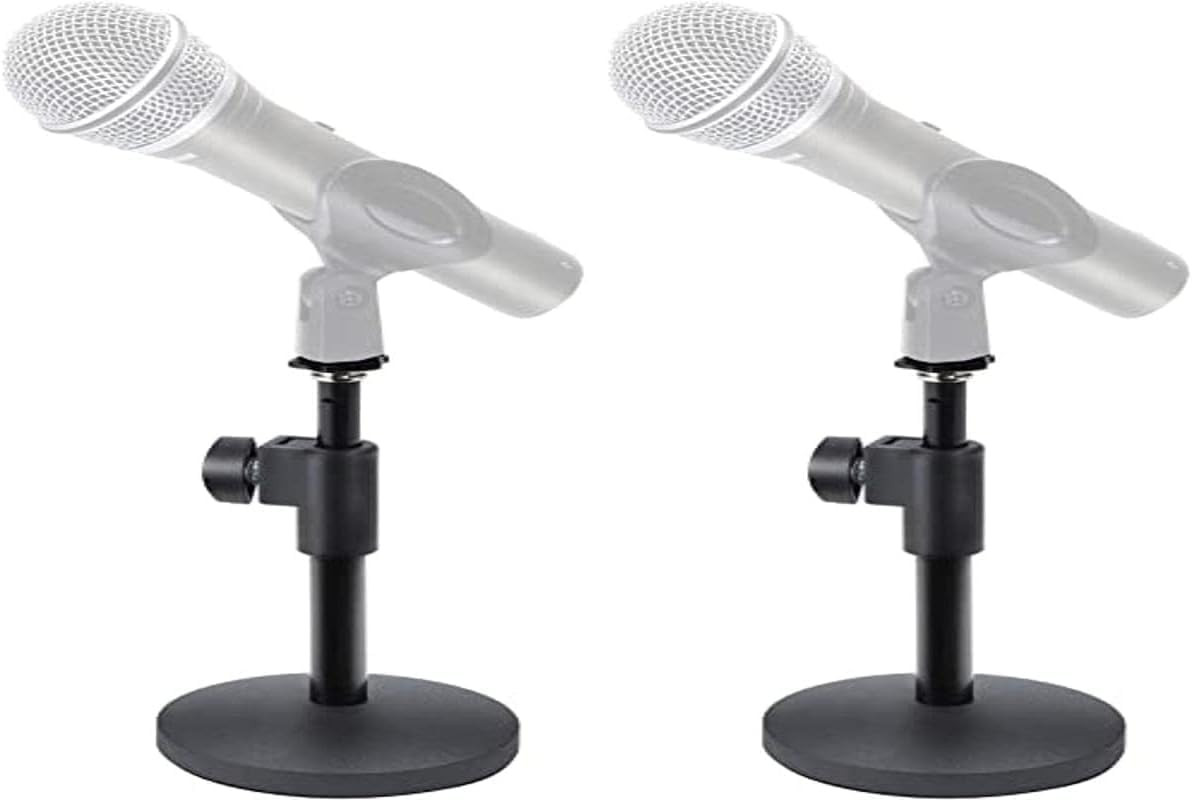 Microphone Stand, 1 Count (Pack of 2) (SAMD2)