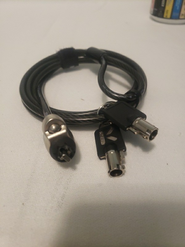 FREE SHIP New Kensington K64068E MicroSaver Key Laptop Sec Cable Lock w/2 Keys