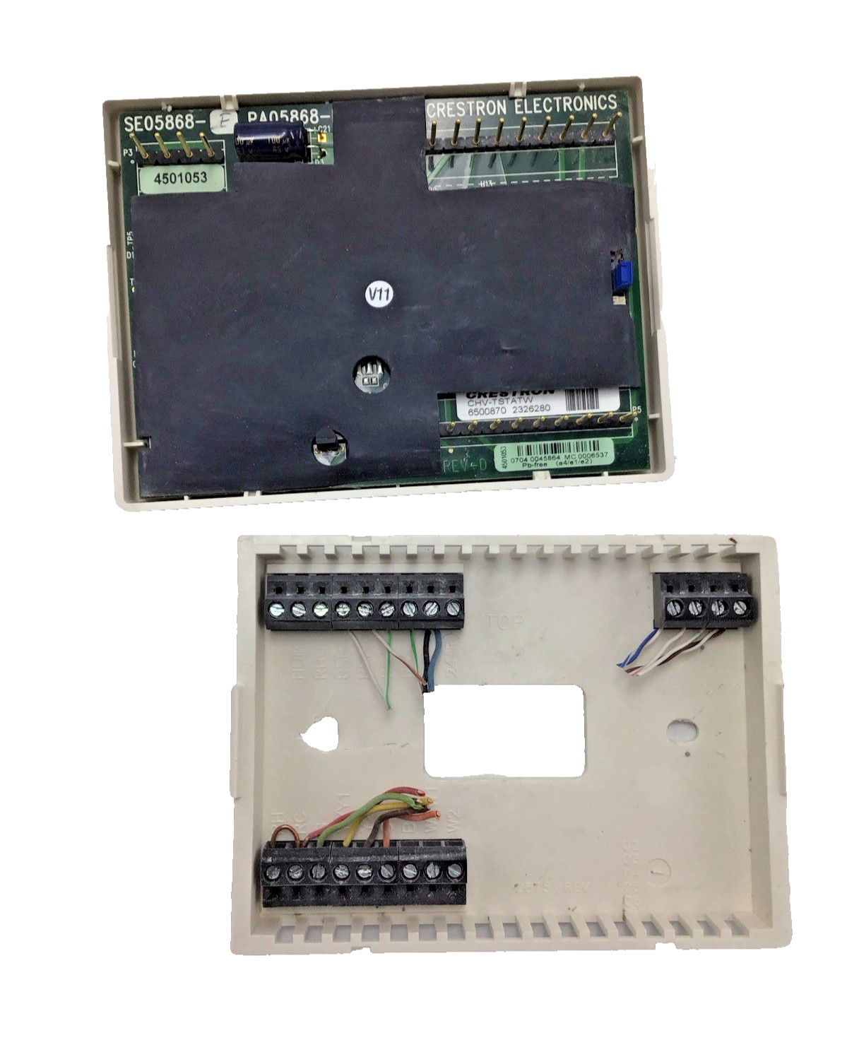 Crestron CHV-TSTATW Heating and Cooling Thermostat (White)