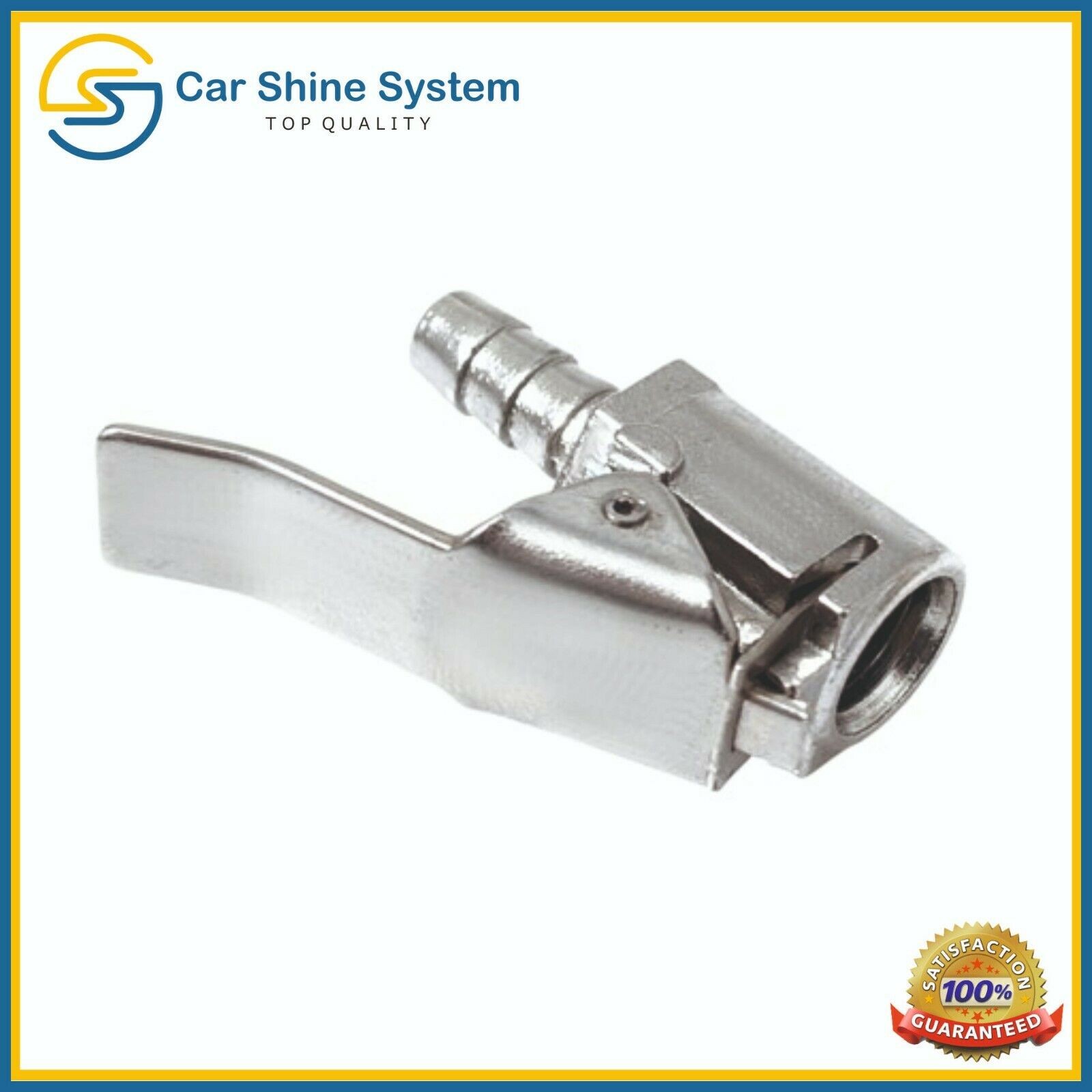 Tyre Valve Air Connector Car Truck Airline Inflator 8mm Hose lock clip