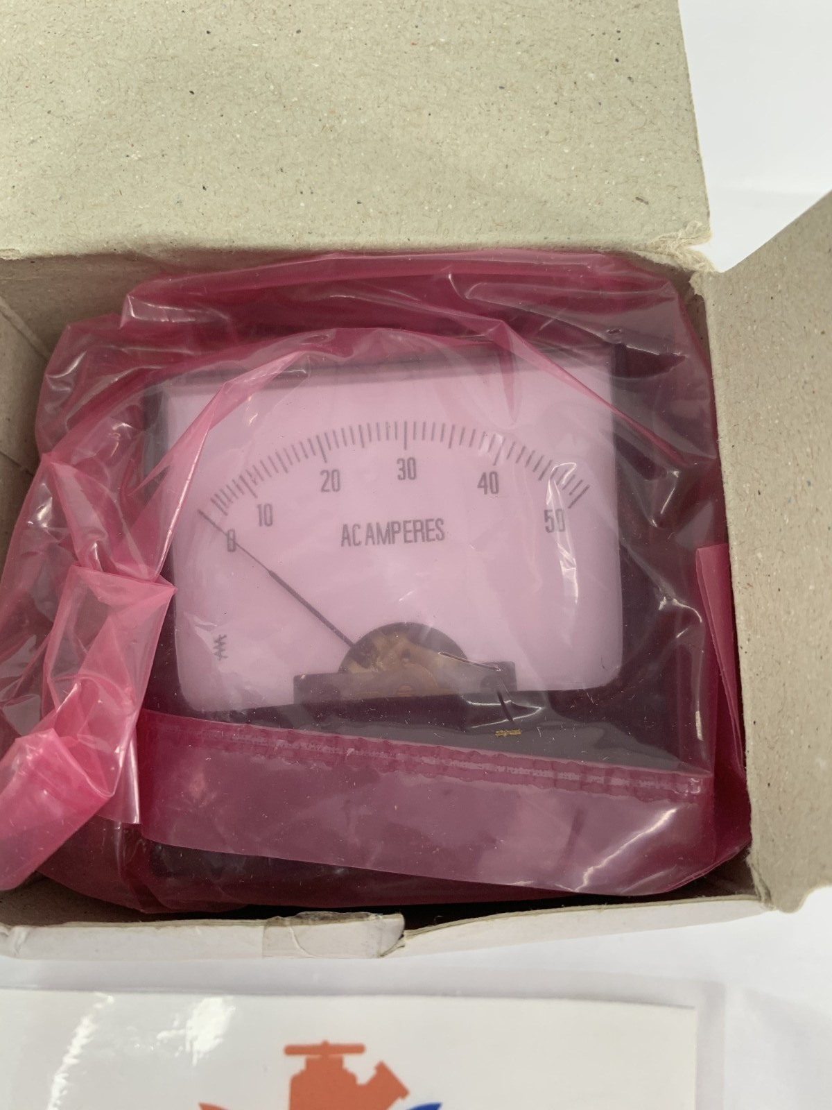 12G385 Industrial Analog Panel Meter AC Current 0-50 Amperes