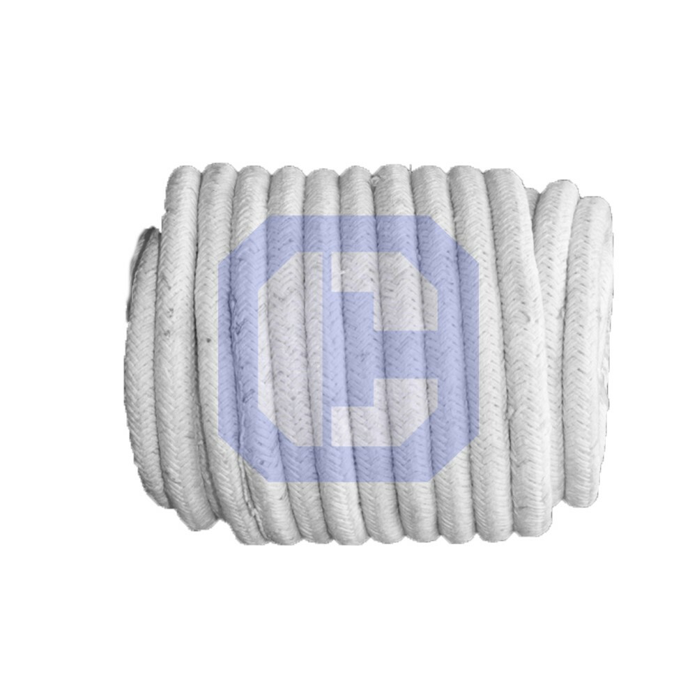 Ceramic Fiber Rope - 5/8 inch - (Round Braided) - 2300°F - 175 feet (HALF SPOOL)