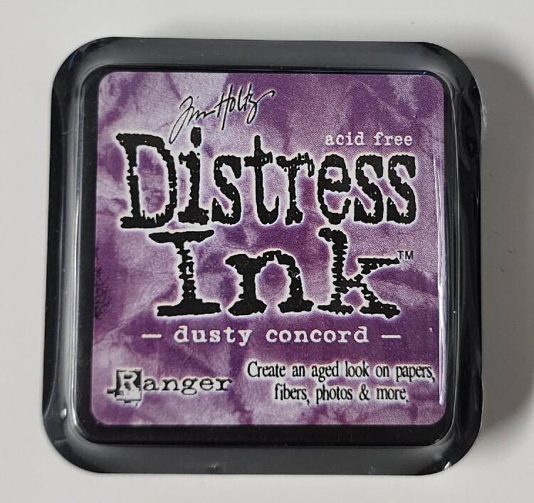 Tim Holtz Distress Rubber Stamp Ink Pad Dusty Concord W/ Fast Free Shipping
