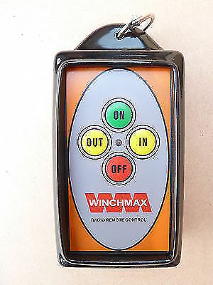 WINCHMAX WINCH REMOTE WIRELESS HANDSET 12 VOLT or 24 VOLT ~BRAND NEW DESIGN~