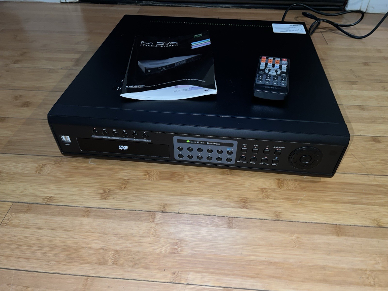 NOT WORKING!! SWANN MONITORING DVR 16 CHANNEL DIGITAL VIDEO RECORDER G2U