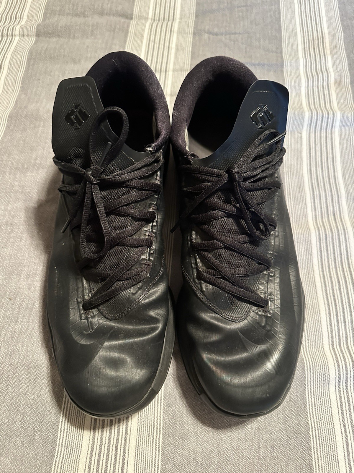 KD6 Nike Custom Blackout Size 13