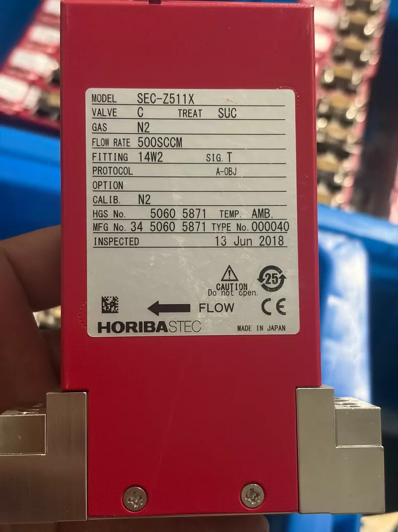 HORIBA STEC SEC-Z511X Flow Sensor Used 1PCS