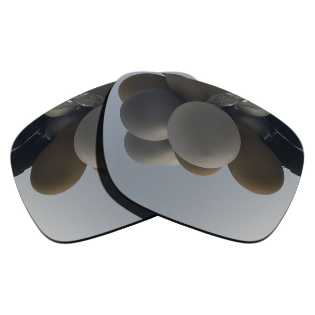 Silver Anti Scratch Replacement Lenses For-Oakley Holston OO9334 Polarized