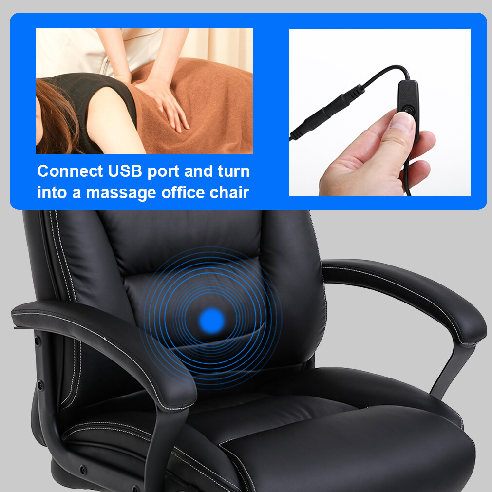 Big and Tall Office Chair 500lbs Ergonomic Lumbar Support Wide Seat High Back