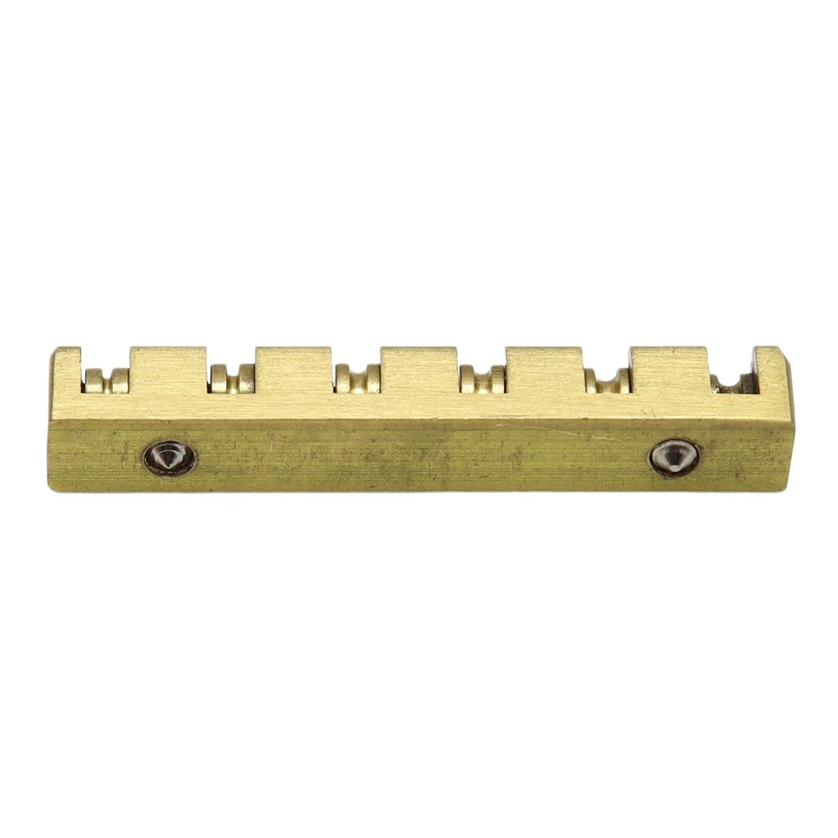 6 String 42mm Guitar Nut Split Regulation Adjustable Height Brass Roller Nut