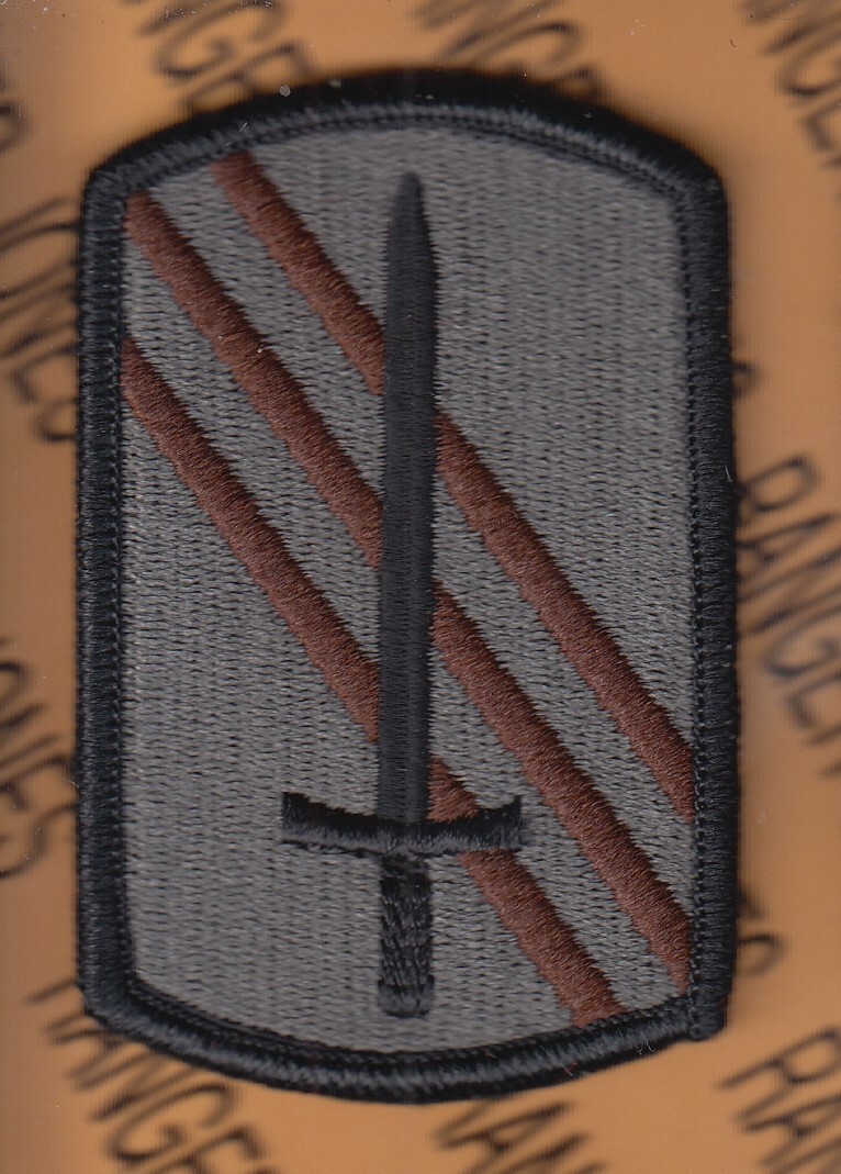US Army 113th Sustainment Brigade ~3" ACU w/ HOOK uniform shoulder patch m/e