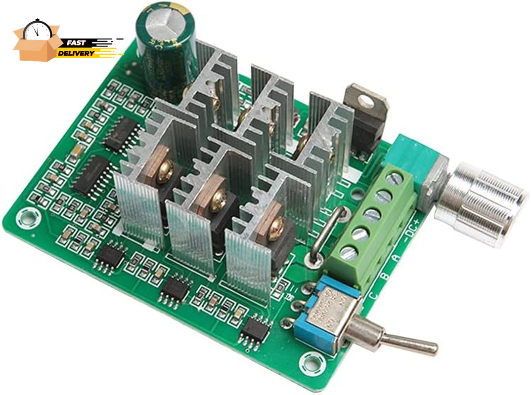 1 Pcs BLDC 3-Phase Sensorless Brushless Modulator Motor Speed Controller