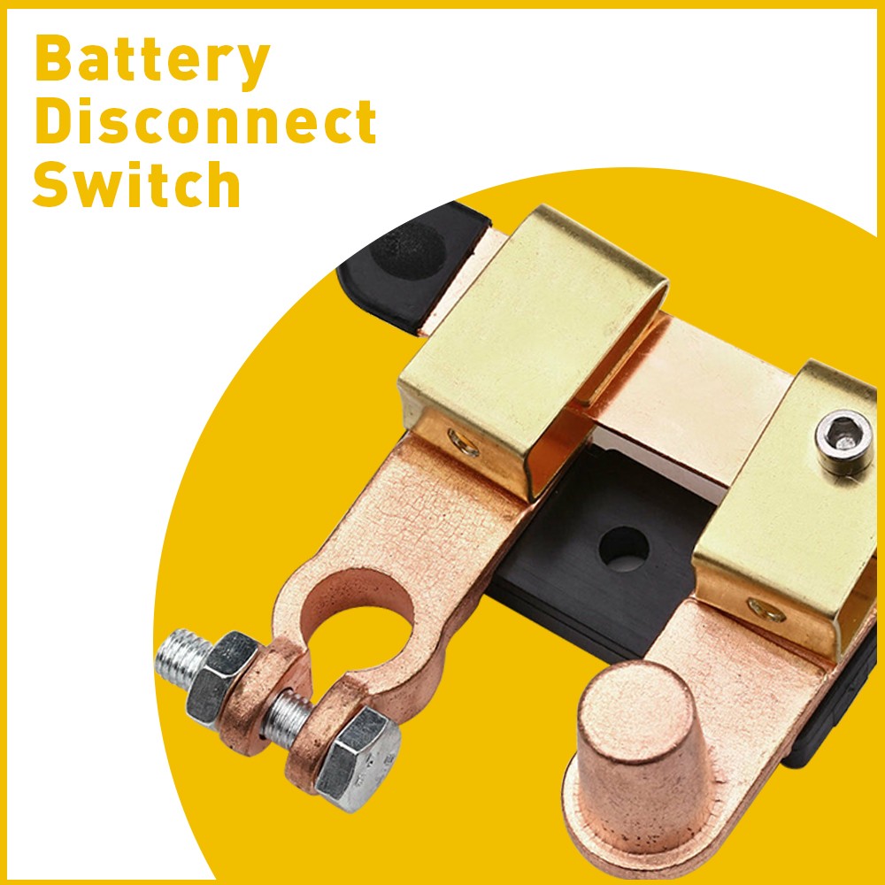1 X Car Battery Terminals Quick Disconnect Switch Top Post Battery Shut/Cut Off
