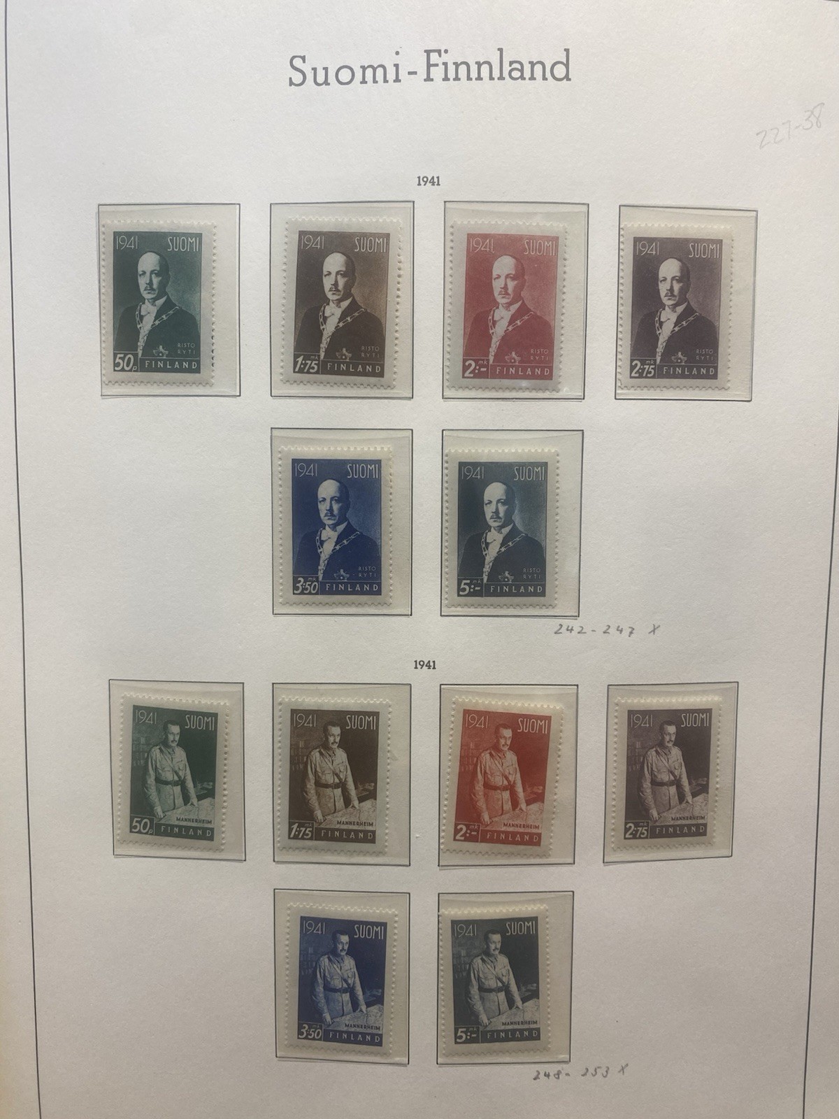 Finland 1856-1986 Stamp Collection in Lighthouse album(See Pics On Description)