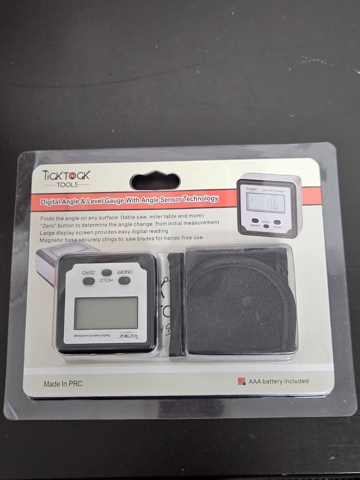 Digital Angle & Gauge Level With Angle Sensor Technology