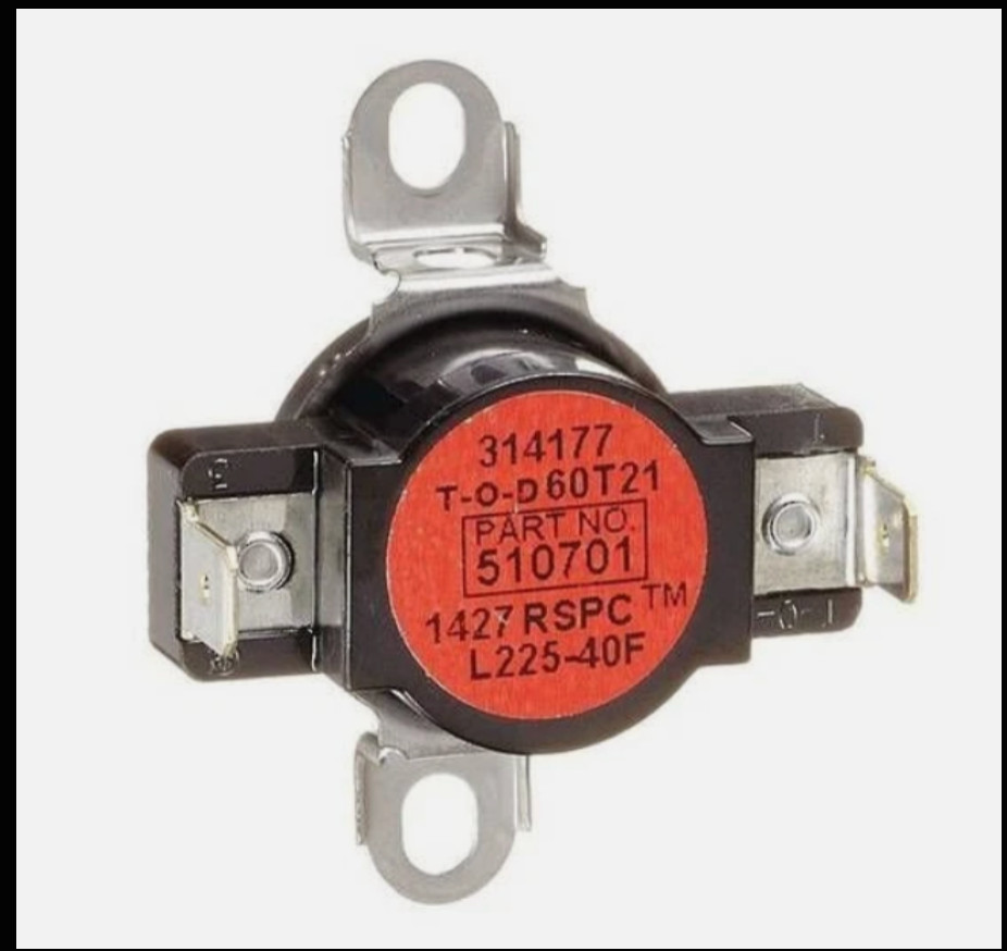 D510701 SPEED QUEEN DRYER THERMOSTAT HIGH LIMIT TEMPERATURE