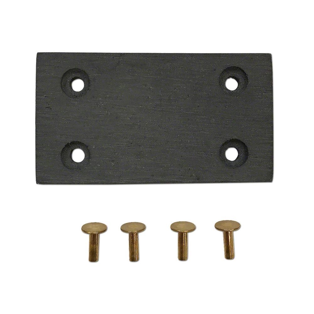 Clutch Pad Kit Belt Pulley W Rivets H HN HNH HW HWH Fits John Deere Fits JD 1893