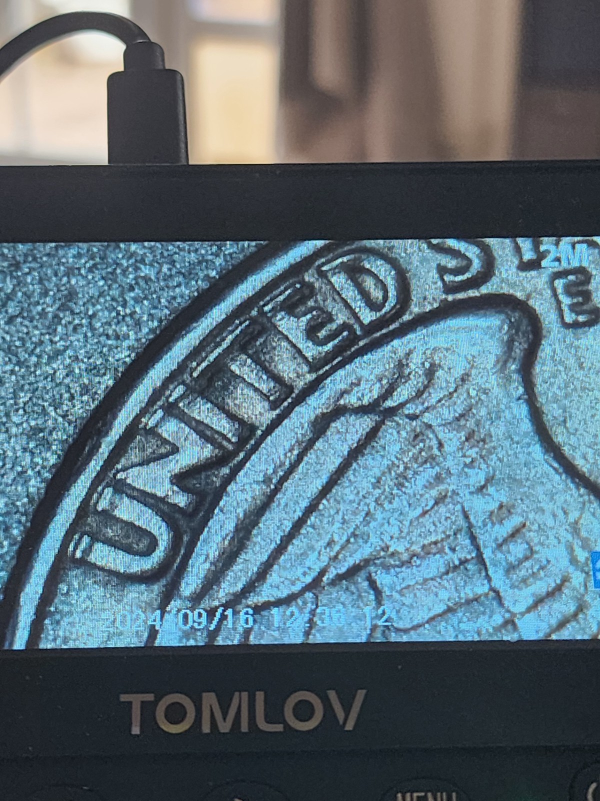 1981 WASHINGTON QUARTER FILLED IN MINT MARK W/ADD ERRORS, Circulated