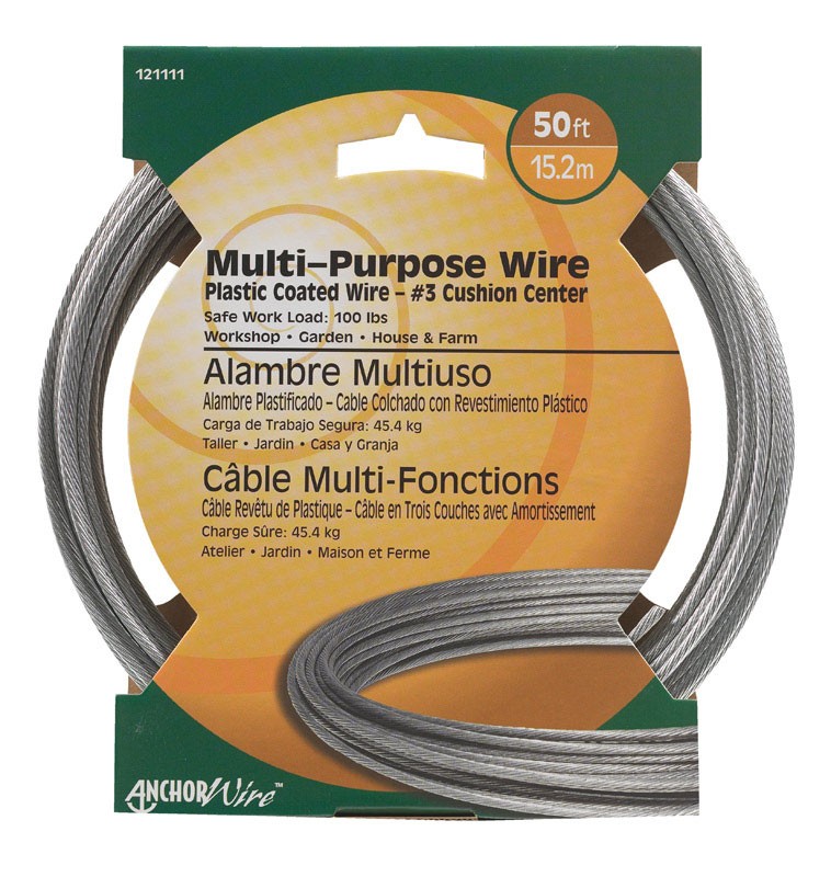Hillman 121111 50 ft. L Aluminum 18 Ga. Clothesline Wire