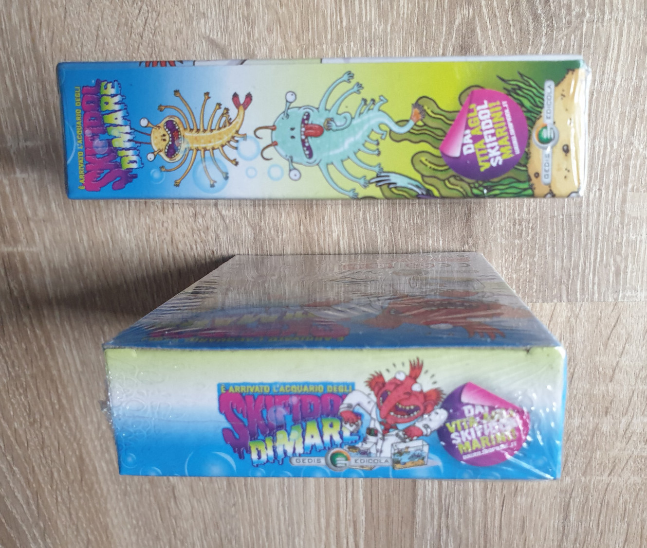 4 X SEALED BLISTER BOXES SEA SKIFIDOL RARE AQUARIUM BIRTH & GROWTH KIT