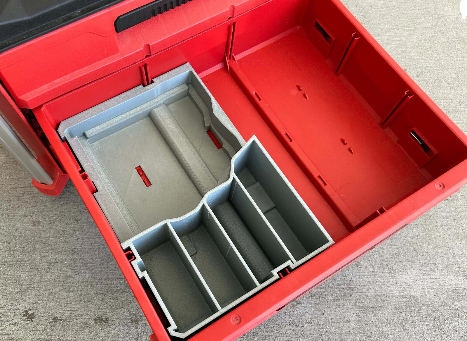 Milwaukee Packout Drawer Insert for M12 Cable Stapler (Insert Only)