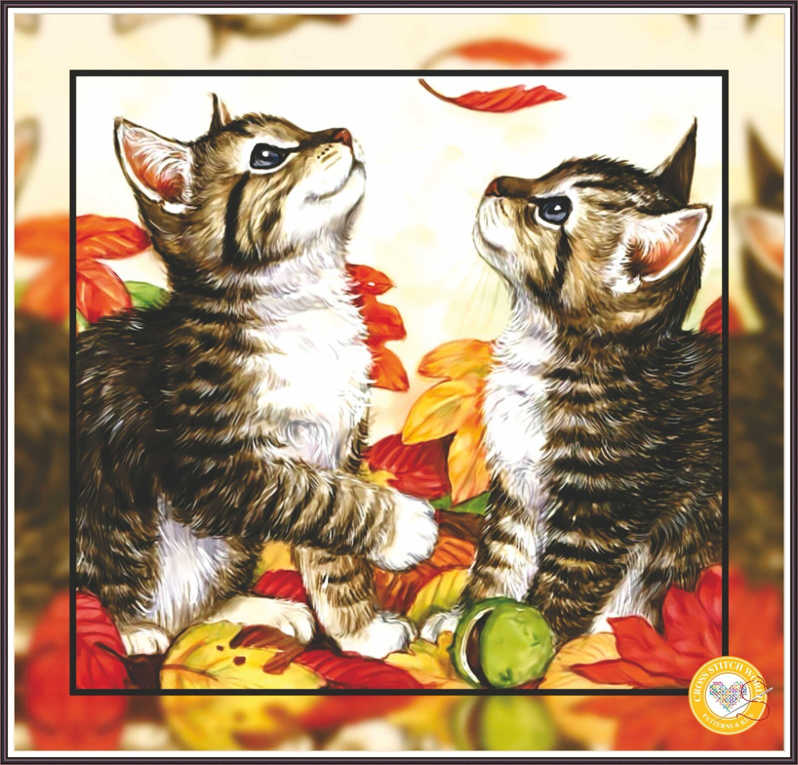 Delightfully Manic  462 Chart Counted Cross Stitch Pattern Needlework