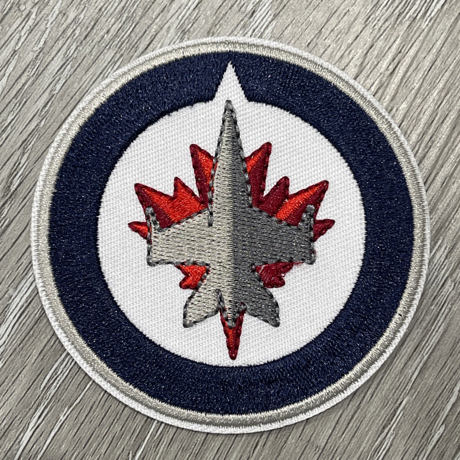 Winnipeg Jets Logo Hockey Patch Embroidered Iron/Sew On 3x3 Inch