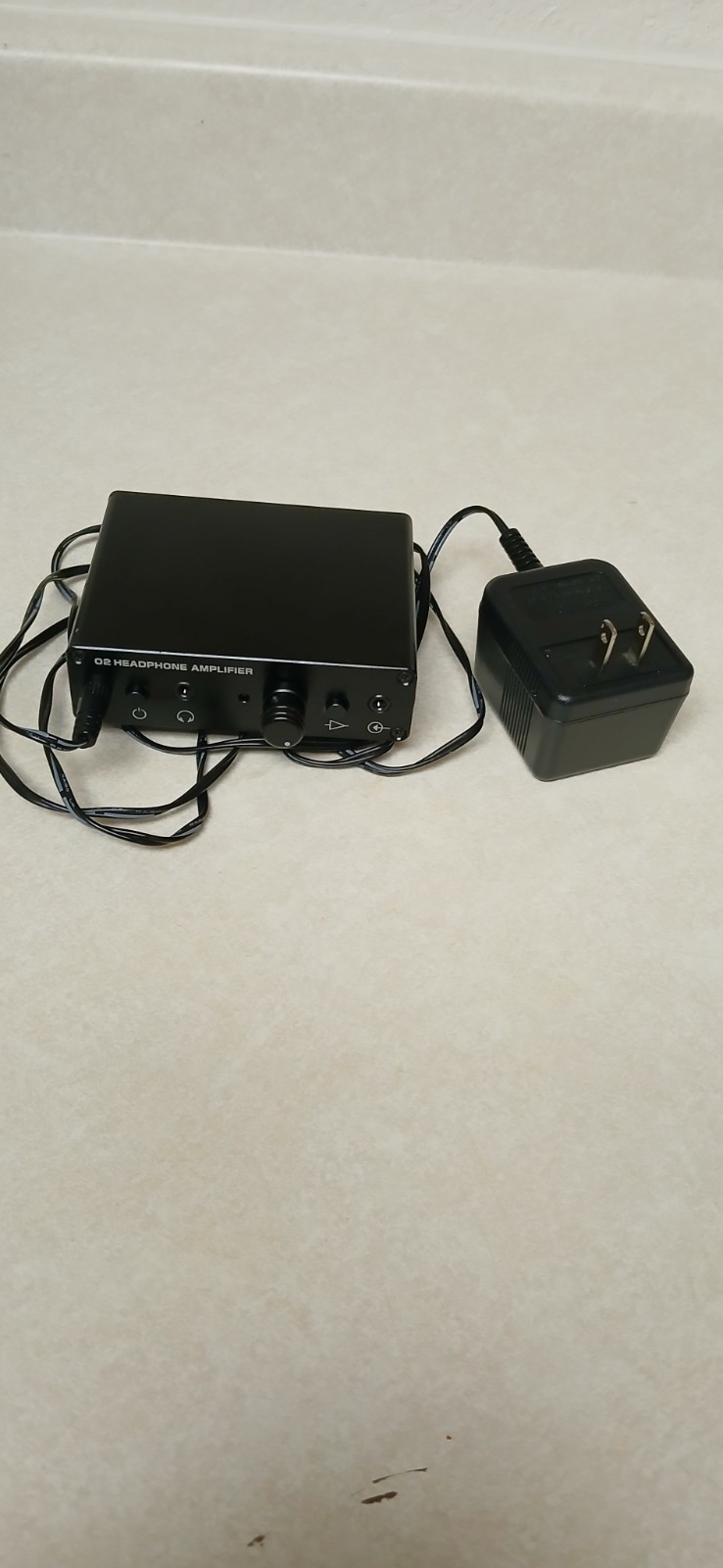 Objective2 O2 Headphone Amplifier 1/4" Jack - Power Adapter TESTED