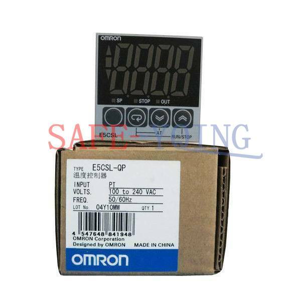 1PCS Omron E5CSL-QP 100-240VAC Temperature Controller New