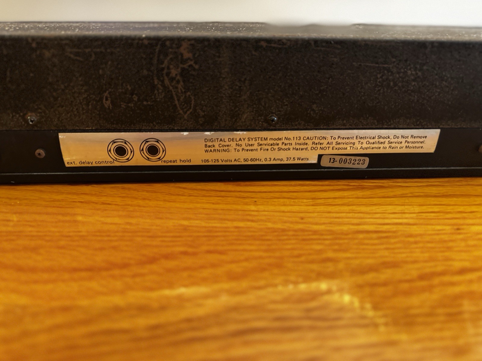 MXR Digital Delay Model 113 Fully Tested Working
