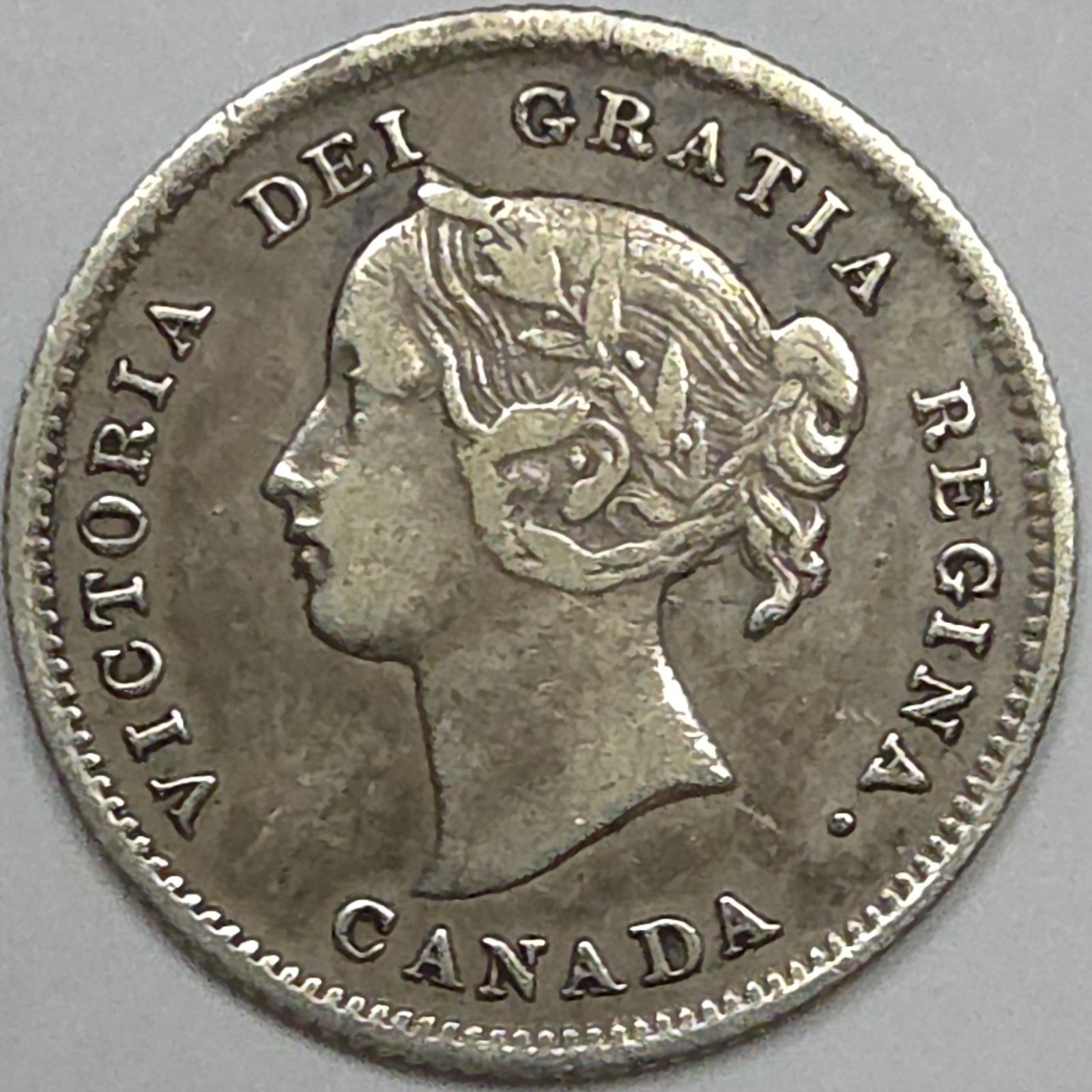 1899 Canada Silver 5 Cents - VF+ (Lot#2)