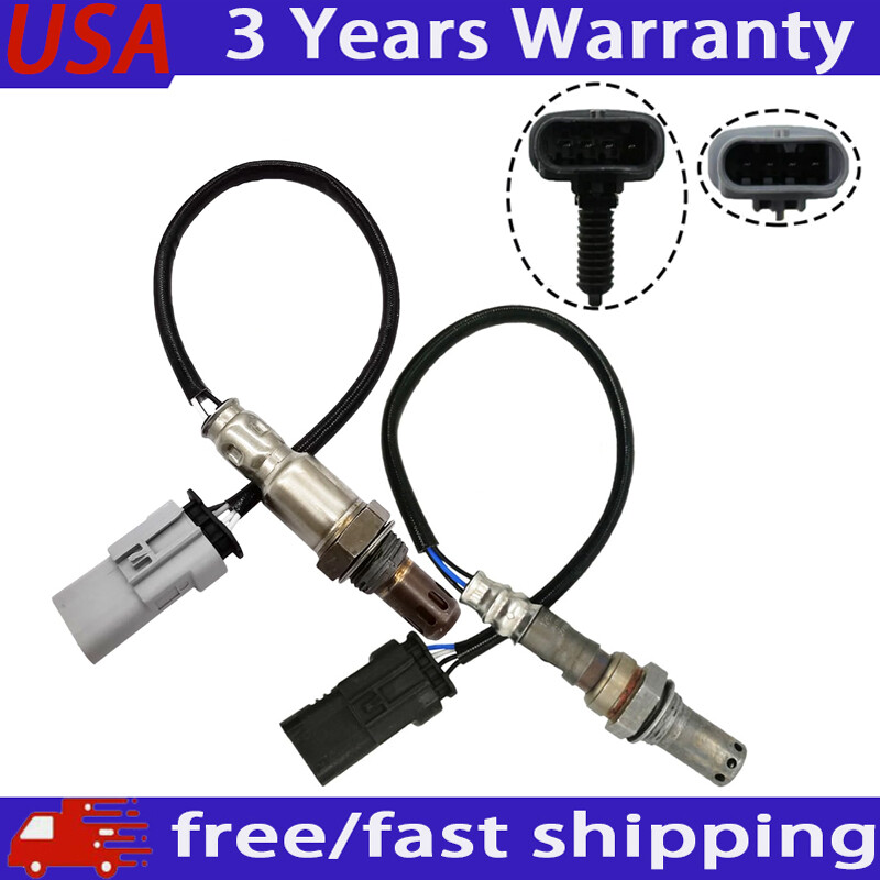 2pc Oxygen Sensor Up+Downstream For Buick Regal 2.0L L4 Turb 2014 2015 2016 2017