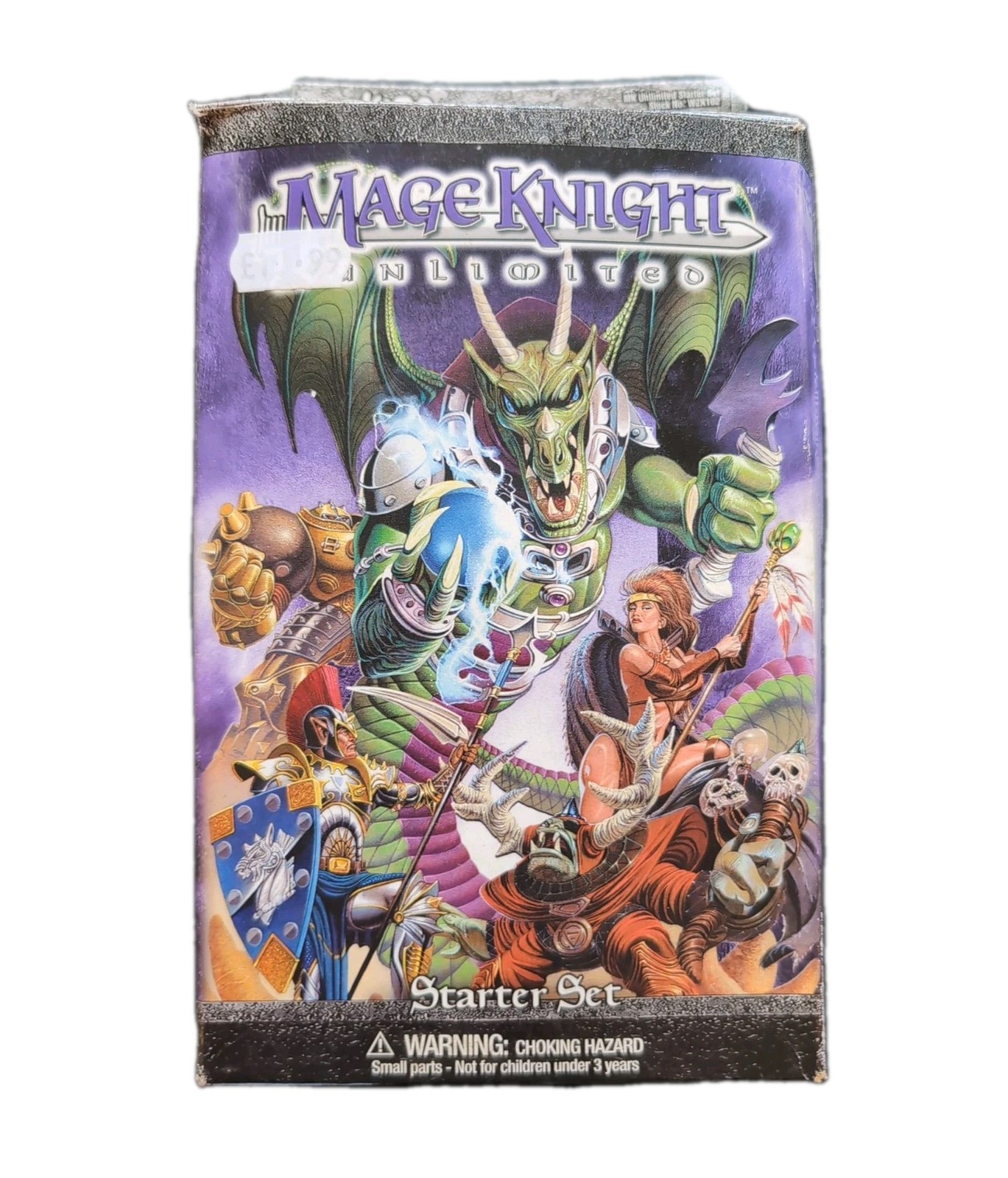 Mage Knight Unlimited Starter Set Box Incomplete.   N622