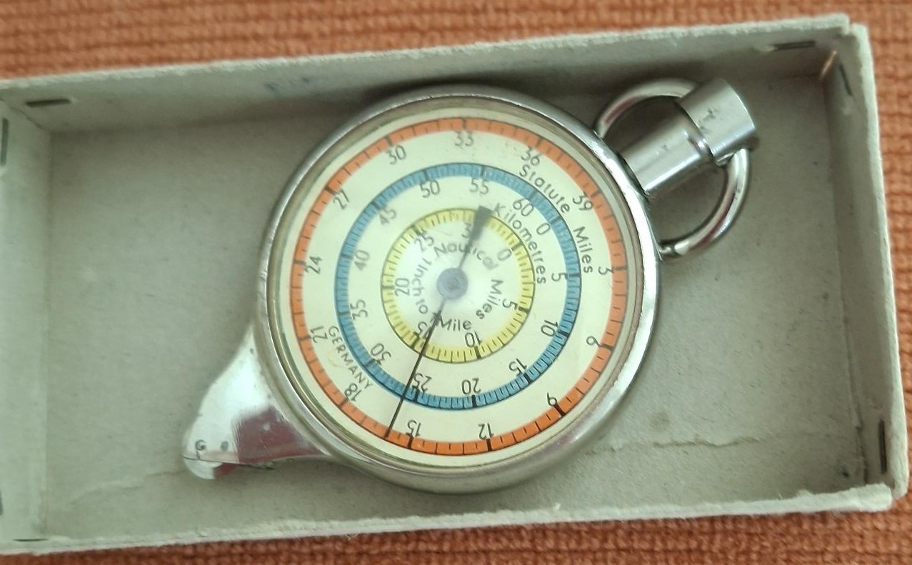 STESCO Map Measurer Circa 1950 In Original Box