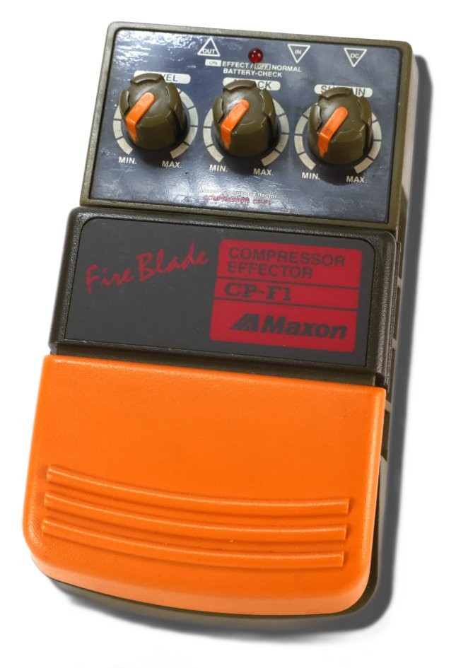 Maxon CP-F1 Compressor Pedal 5287 Tested & Works