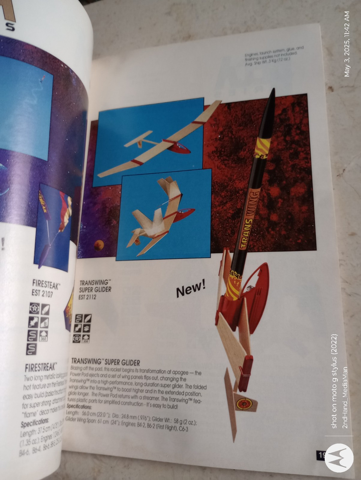 1995 ESTES MODEL ROCKET CATALOG
