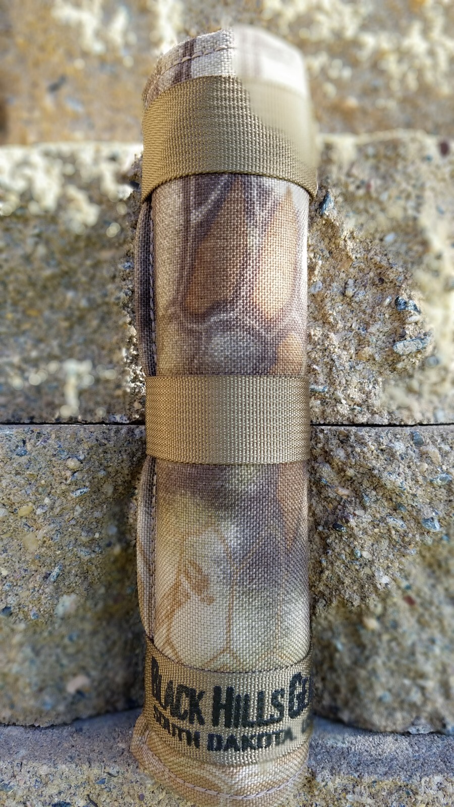 Suppressor/Silencer Kryptek FDE  8"x1.5" Non- Slip MAD Cover BlackHillsGear USA