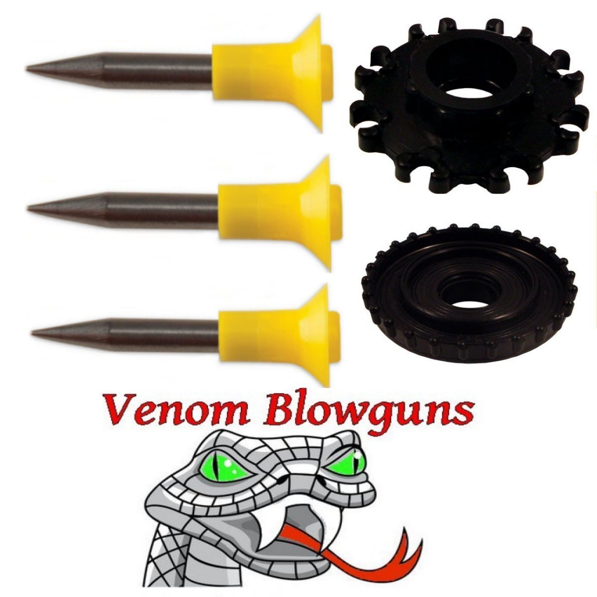 50 .40 caliber Hunting Spikes with Dart Kit by Venom Blowgun Made in USA