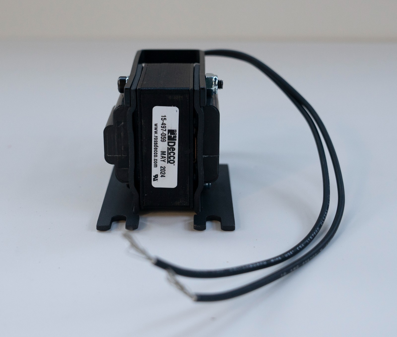 Ross Decco Drain Solenoid 15-497-059 May 2024