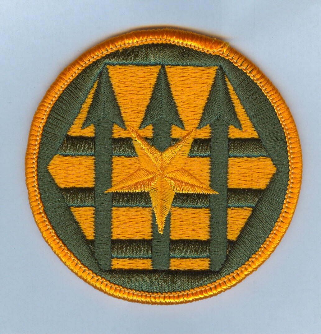 NEW ISSUE SSI:  ARMY CORRECTIONS COMMAND SHOULDER PATCH ....... X