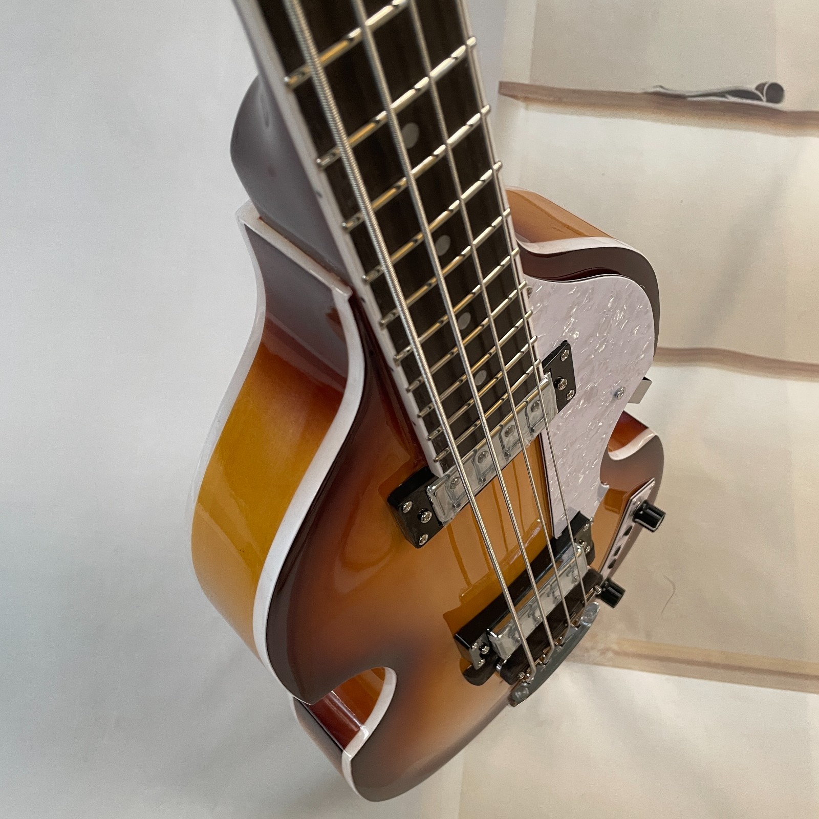 Hot sale Lgnition New 4-strings BBT Electric Bass Guitar VS Flamed Maple Top